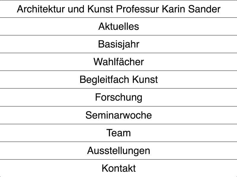 Karin Sander / ETH Zürich