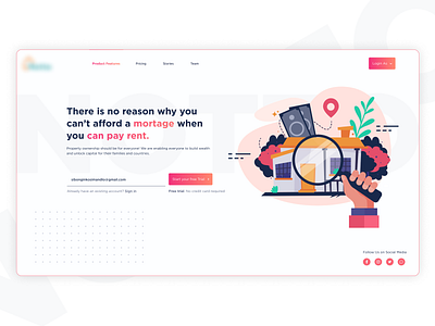 Start-up Landing Page