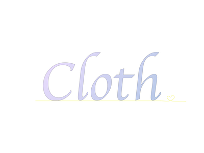 Cloth dailylogochallenge:day28