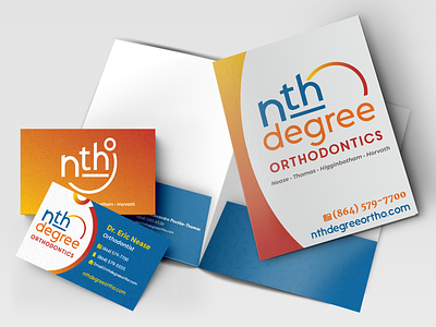 Nth Degree Orthodontics: Branding brand branding dental design design system graphic design logo medica orthodontia orthodontics responsive web design visual language