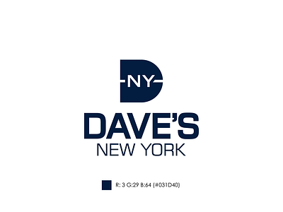 logo designa for dave's new york