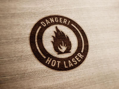 Laser Burned Wood Mock-Up burned laser logo logotype mock up presentation realistic wood wooden