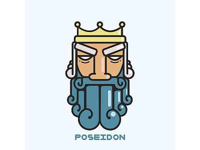 Greek Gods. Poseidon.