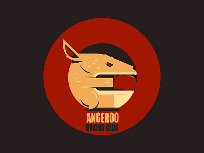 Angeroo boxing club logo.