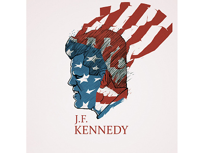 JFK 1963 flag kennedy politics president