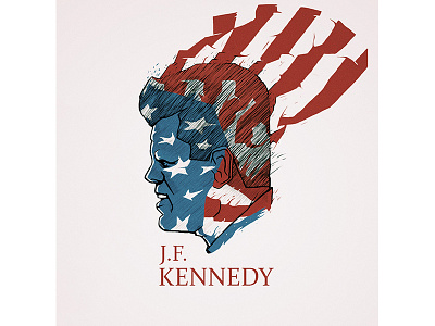 JFK 1963 flag kennedy politics president