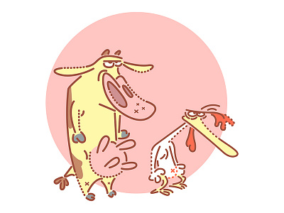 Forgotten Cartoons.Cow'n'Chicken.
