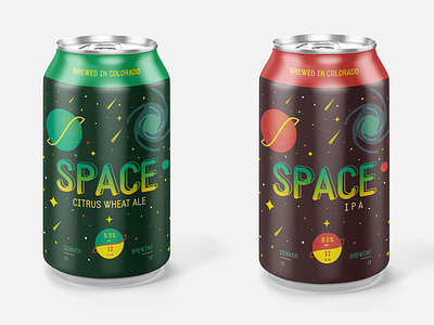 Space Beer Cans