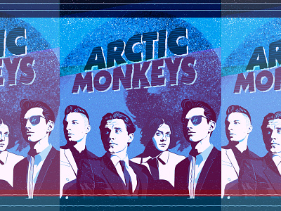 arctic monkeys album artwork arctic monkeys art band cover art design illustration music vector