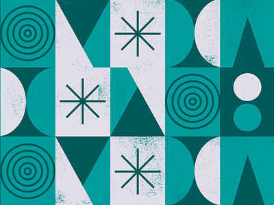 just having some pattern fun. art circles color design geometric green illustration lines pattern shapes texture triangles ui vector