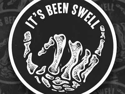 IT'S BEEN SWELL: Patch Mockup