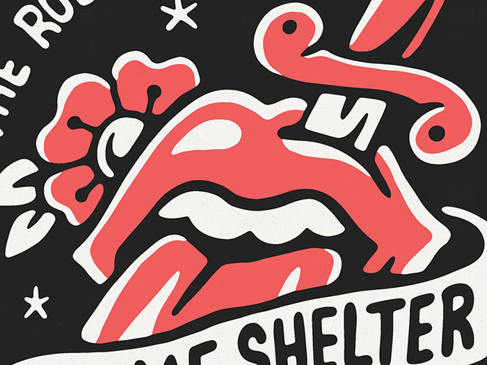 THE ROLLING STONES: Shirt Design by Sindy Sinn on Dribbble