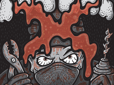 X poster dribbble