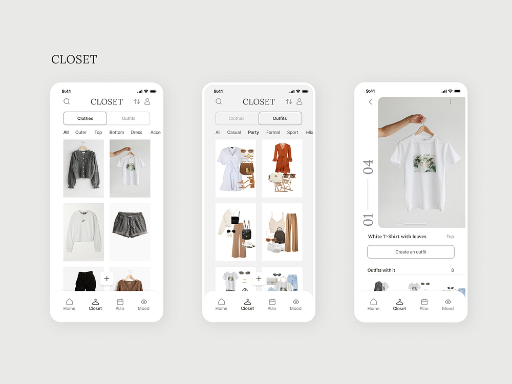 Browse thousands of Closet images for design inspiration | Dribbble