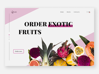 Exotic fruits design exotic fruits
