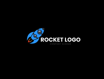 Rocket logo design adobe photoshop branding design illustration logo logo design logodesign logotype rocket rockets vector