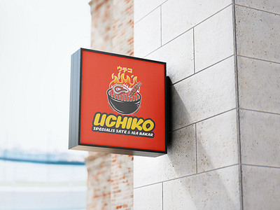 mock up logo uchiko