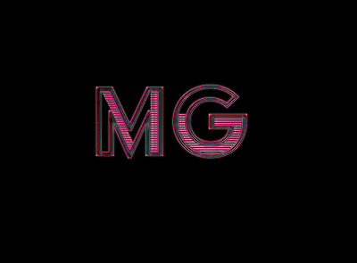 Logo Design black design illustration logo neon pink pink logo typography vector