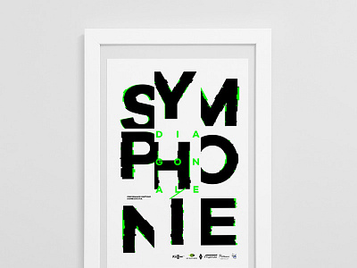 Symphonie Diagonale III poster print