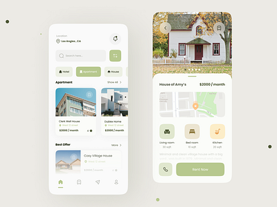 Renting House App