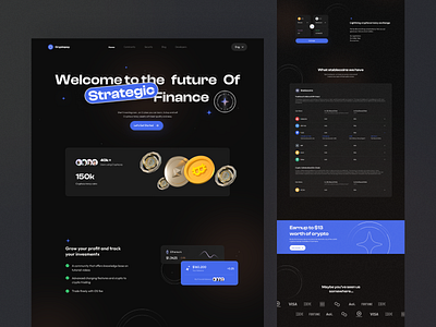 CryptoPay Landing page