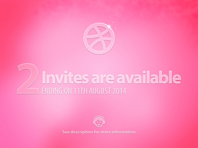 2 Dribbble Invites giveaway! dribbble giveaway invites join