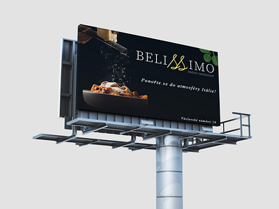 Billboard billboard billboard design branding corporate design corporate identity design fashion follow me folow like like button likeforlike likes parmesan pasta reset restaurant