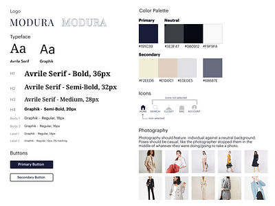 E-commerce Mobile App - Style Tile clothing ecommerce fashion mobile app shopping style tile ui