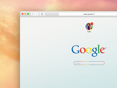 Google Concept colors concept free freebie freebiesbug google mac minimalism psd safari search ui kit
