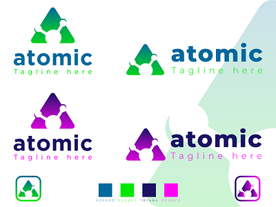 atomic logo for your business and your app icon banner brandidentity branding businesscard digitalmarketing facebookpostdesign graphicdesign instagrampost logo logos marketing pinterestdesign postcard social socialmedia socialmediaforbusiness socialmediamanager socialmediamarketing socialmediapost socialmediaposts