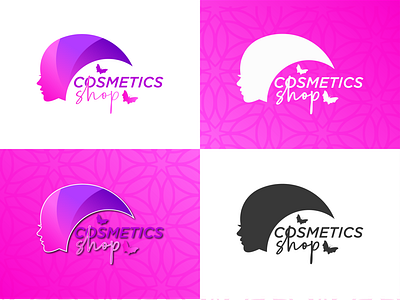 Cosmetics Shop Logo Design - Unused