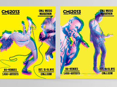 CMJ 2013 (killed direction) branding cmj design motion music poster type