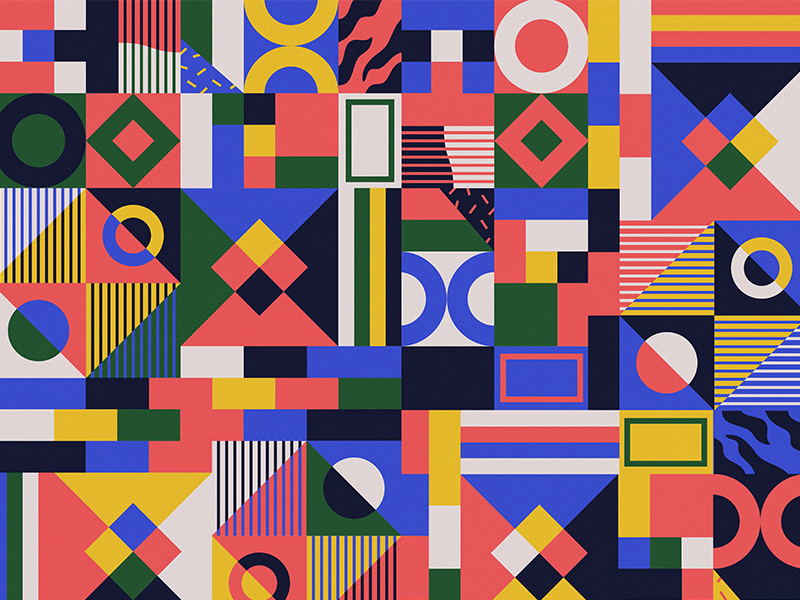 Wrapping paper by Mercedes Bazan on Dribbble