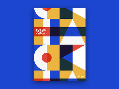 Dublin Hackathon dublin graphic design hack hackathon poster stripe