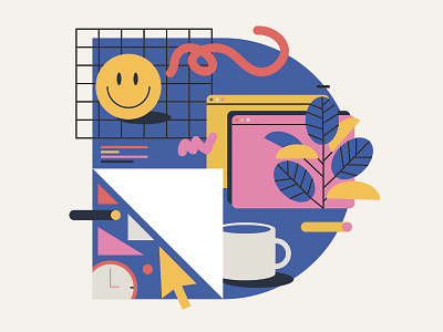 Invision Blog abstract blog invision smile