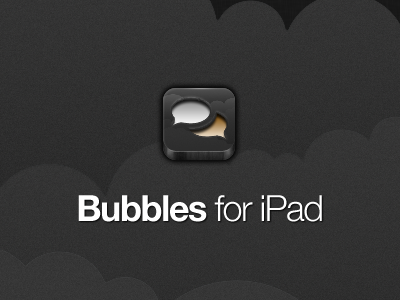 Bubbles icon ipad