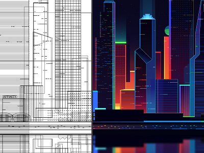 Affinity designer docks 1 trystram affinity designer futur light neon night retro nyc street tokyo trystram