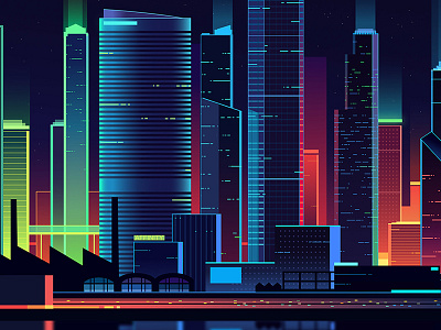 Affinity designer docks 2 trystram affinity designer futur light neon night retro nyc street tokyo trystram