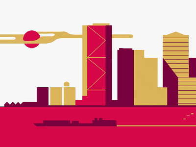 Discovery Trystram Dribbble city discovery hong kong skyscrapers travel trystram urban ville voyage