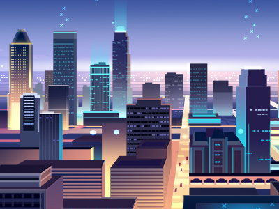 city 04 by Romain Trystram on Dribbble