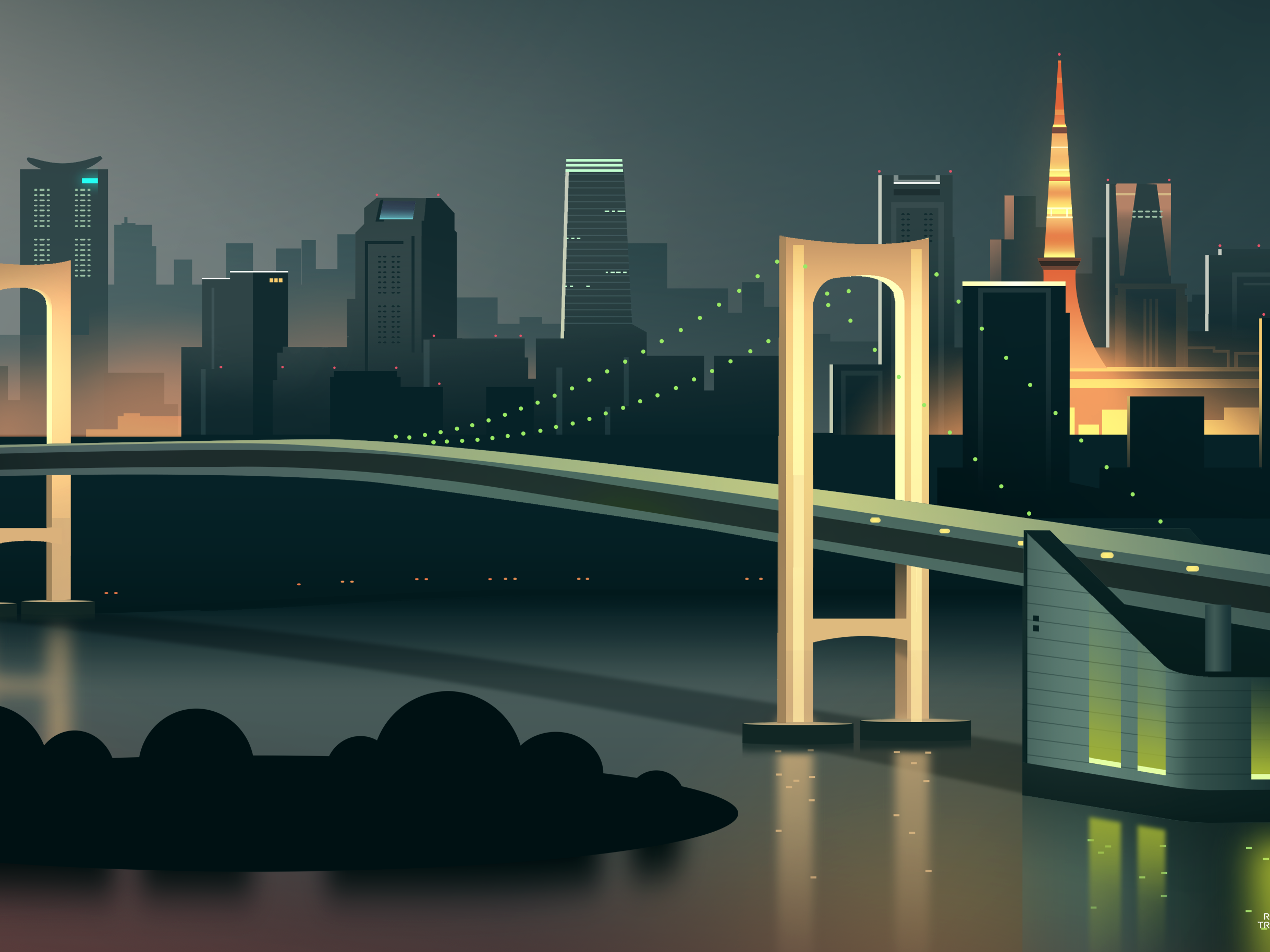 Tokyo Trystram by Romain Trystram on Dribbble