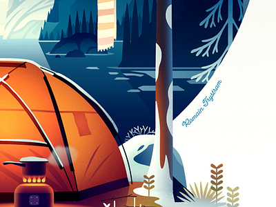 Hit the road Alaska by Romain Trystram on Dribbble