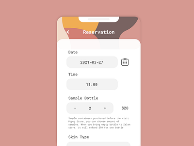 ZELEN Reservation App design greendesign greenjuice hrweb illustration interactiondesign ui uidesign uxuidesign