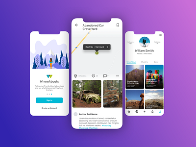 Travel App Concept