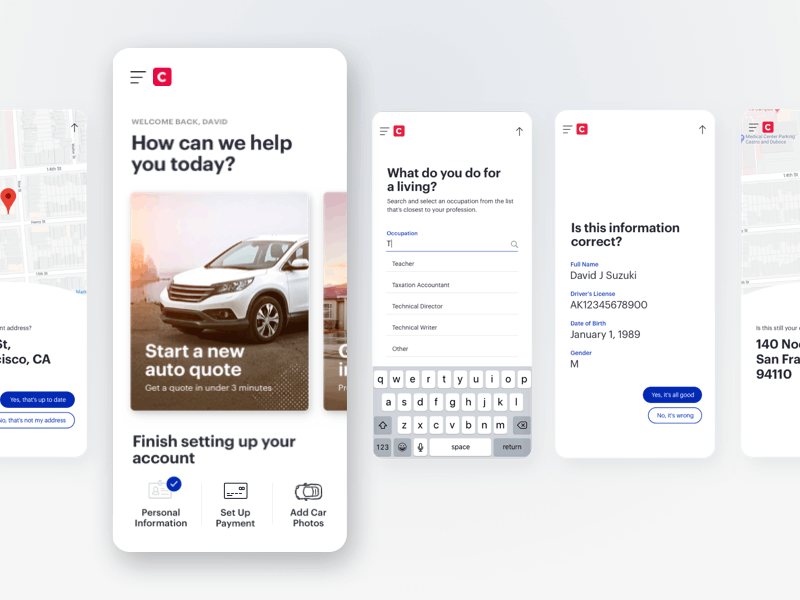 Cover App - Insurance Quote