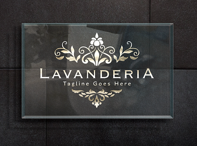 Lavanderia - Elegant Logo beauty product brand design branding classic fashion brand feminine logo design luxury brand luxury logo ornament vintage logo
