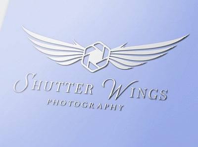 Shutter Wings - Photography Logo brand design brand identity branding camera camera logo lens logo design luxury brand luxury logo photographer photography logo shutter wings logo