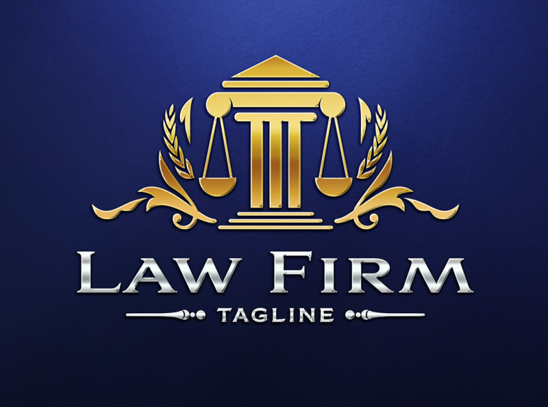 Lawyer Logo Design By Graphicgourmet On Dribbble