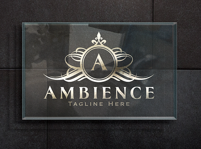 Ambience - Luxury Logo brand design brand identity branding crest logo heraldry logo design luxury brand luxury logo monogram logo real estate logo vintage logo