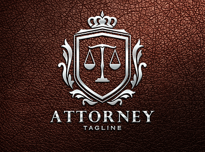 Scale of Justice Logo advocate attorney brand identity branding crest logo justice law firm lawyer lawyer logo legal adviser logo design scale shield logo